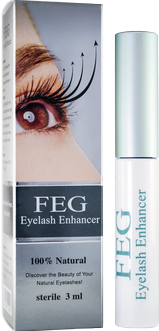 Natural FEG Eyelash Enhancer (ФЕГ Айлаш) Способствует не только росту ресниц, но и сохранению молодости кожи.