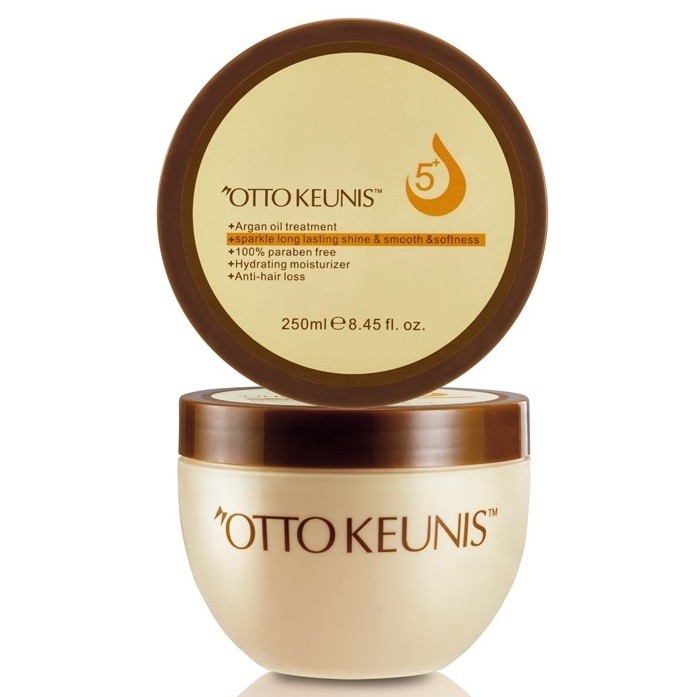Маска для волос Otto Keunis Hydrating Mask Бессульфатная маска линии Argan Oil 5+ на основе арганового масла, интенсивное питание и увлажнение для ваших волос, 250 мл.