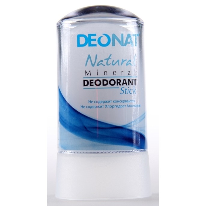 Дезодорант DEONAT Кристалл (Natural) Природный дезодорант DEONAT Кристалл (Natural), избавляет от неприятного запаха пота на 12-24 часа и при этом не портит кожу, 50 гр.