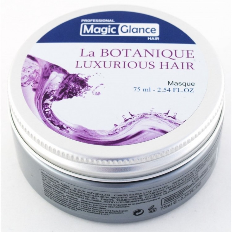 Маска Magic Glance La Botanique Luxurious Маска для роста волос на основе натуральных масел, экстрактов и минеральных комплексов, 75 мл.